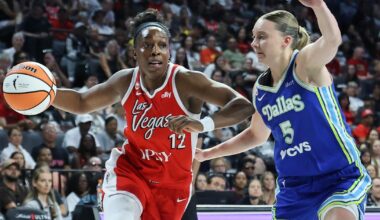 Dallas Wings' series sweep hopes grounded in 99-84 loss to Las Vegas Aces