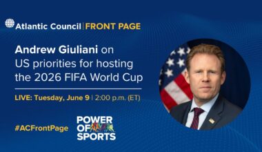 Andrew Giuliani on US priorities for hosting the 2026 FIFA World Cup