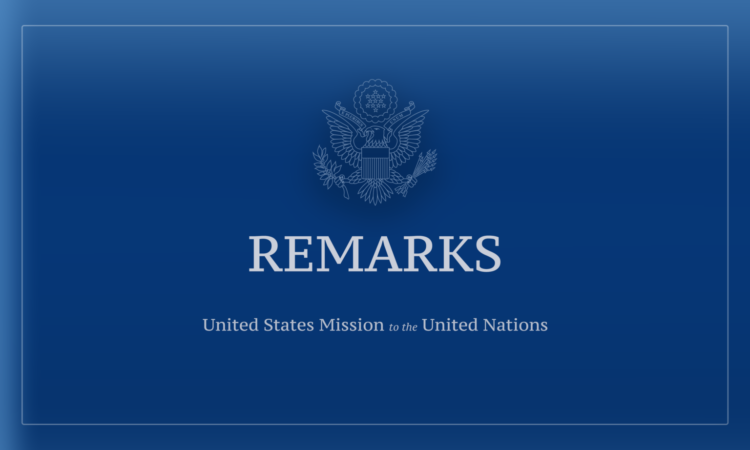 U.S. Statement at the ECOSOC, Humanitarian Affairs Segment, Panel Discussion “From Commitments to Practice"