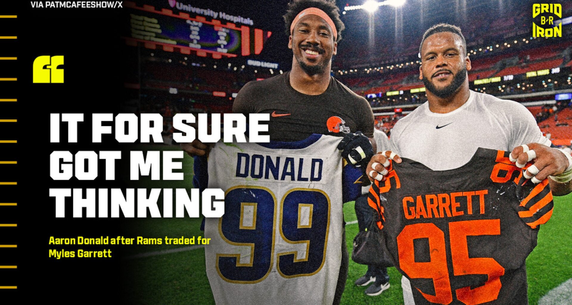 Aaron Donald Talks Potential NFL Return Amid Rumors After Rams' Blockbuster Myles Garrett Trade