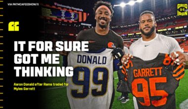 Aaron Donald Talks Potential NFL Return Amid Rumors After Rams' Blockbuster Myles Garrett Trade