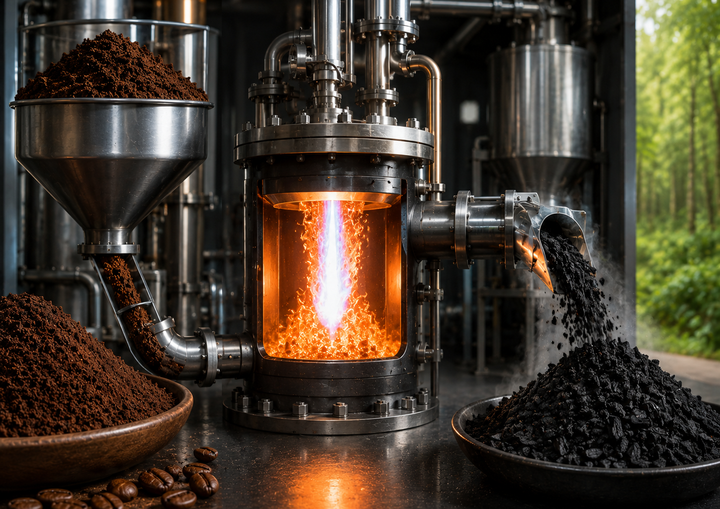 From waste to fuel: New method transforms used ground coffee into high-quality fuel in 90 seconds