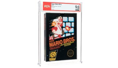 Sealed Super Mario Bros. sells for a record $3 million