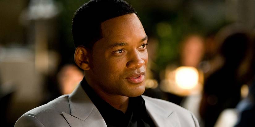 Will Smith in a still from Pete Berg's Hancock.