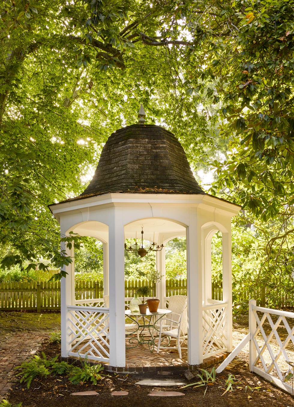 Heather Chadduck Hillegas Colonial Williamsburg Home Tour Gazebo 2271 colonial williamsburg nelson galt house