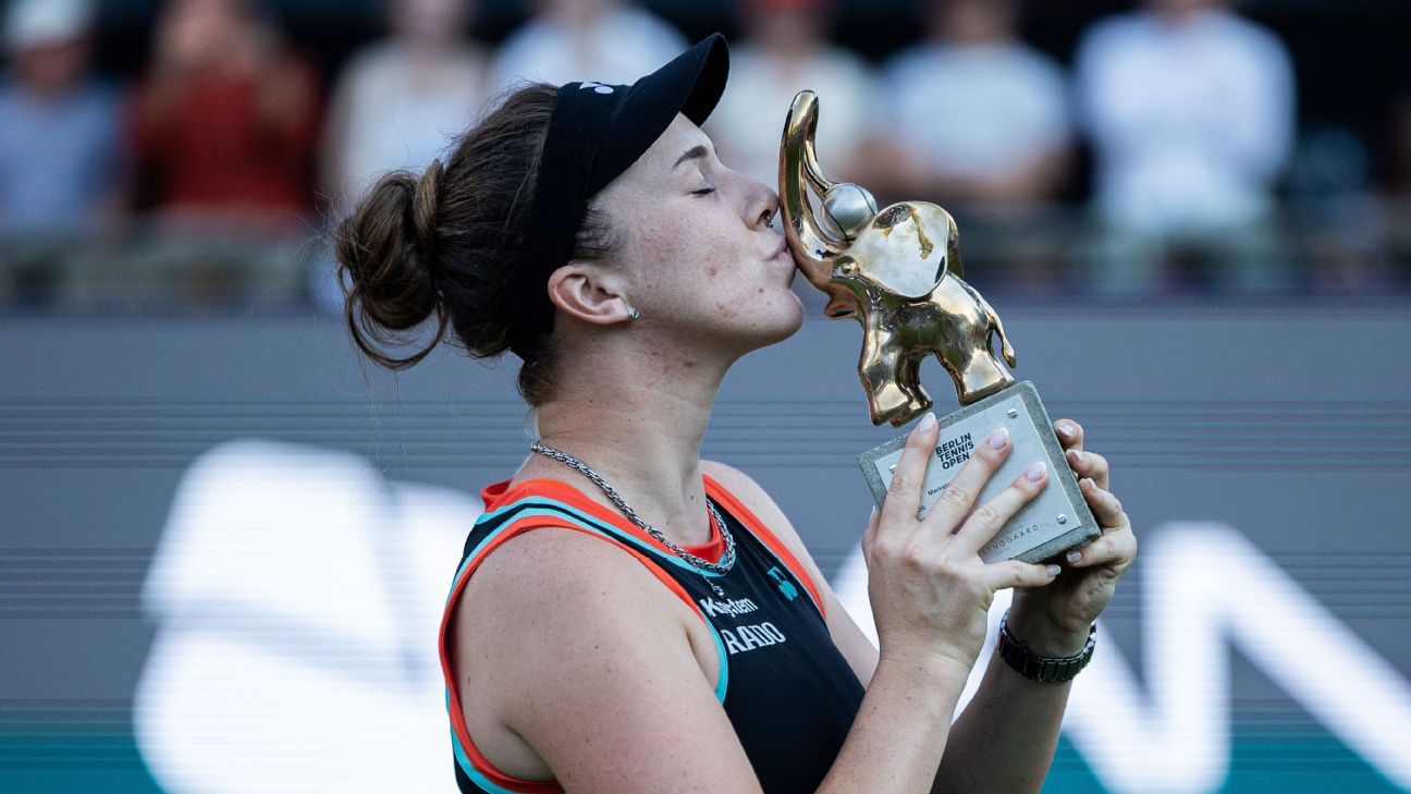 Linda Noskova beats Jessica Pegula to win Berlin Open