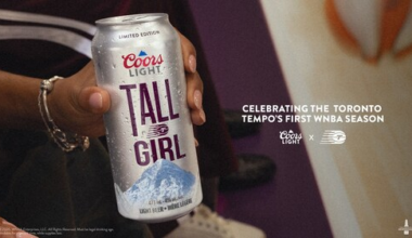 Coors Light Celebrates Toronto Tempo WNBA Partnership with Limited-Edition “Tall Girl” Beer Can