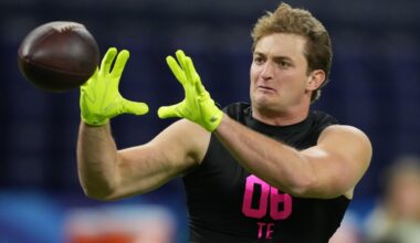 Bengals were tight end Jack Endries ‘top location’