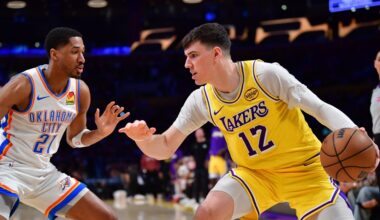 Can Jake LaRavia secure a spot in the Lakers’ future plans?