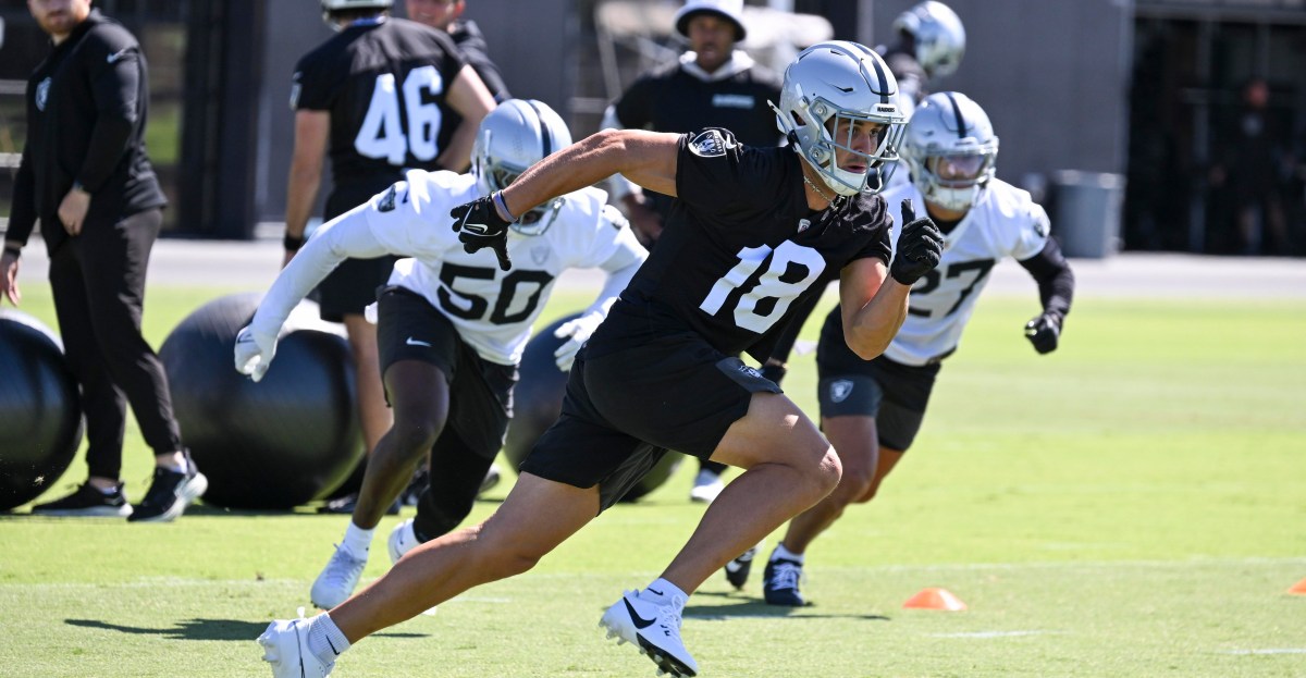 The Year 2 bar for Raiders wide receiver Jack Bech