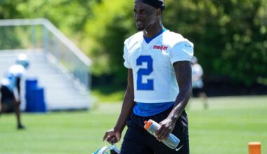 Lions optimistic in Ennis Rakestraw’s health after offseason strength building