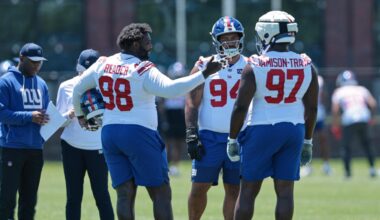 NY Giants minicamp storylines: The Giants’ new-look defensive line