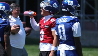 NY Giants 53-man roster projection: Who’s in, out after spring practices?