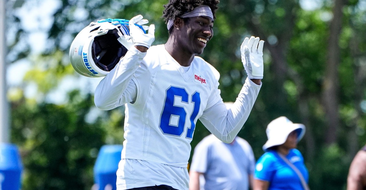 Detroit Lions amazed rookie DE Anthony Lucas went undrafted