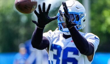 Lions minicamp Day 1 observations: Big day from Detroit’s secondary