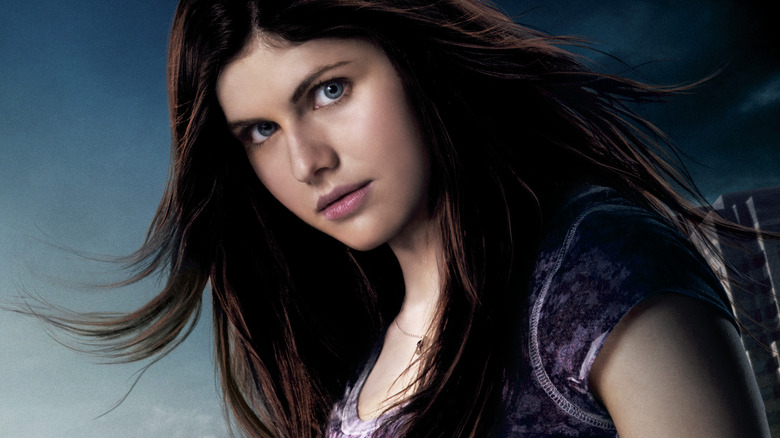 Character poster of Annabeth Chase (Alexandra Daddario) in Percy Jackson and the Olympians: The Lightning Thief
