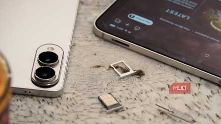 Swapping SIMs between an Android phone and an iPad.