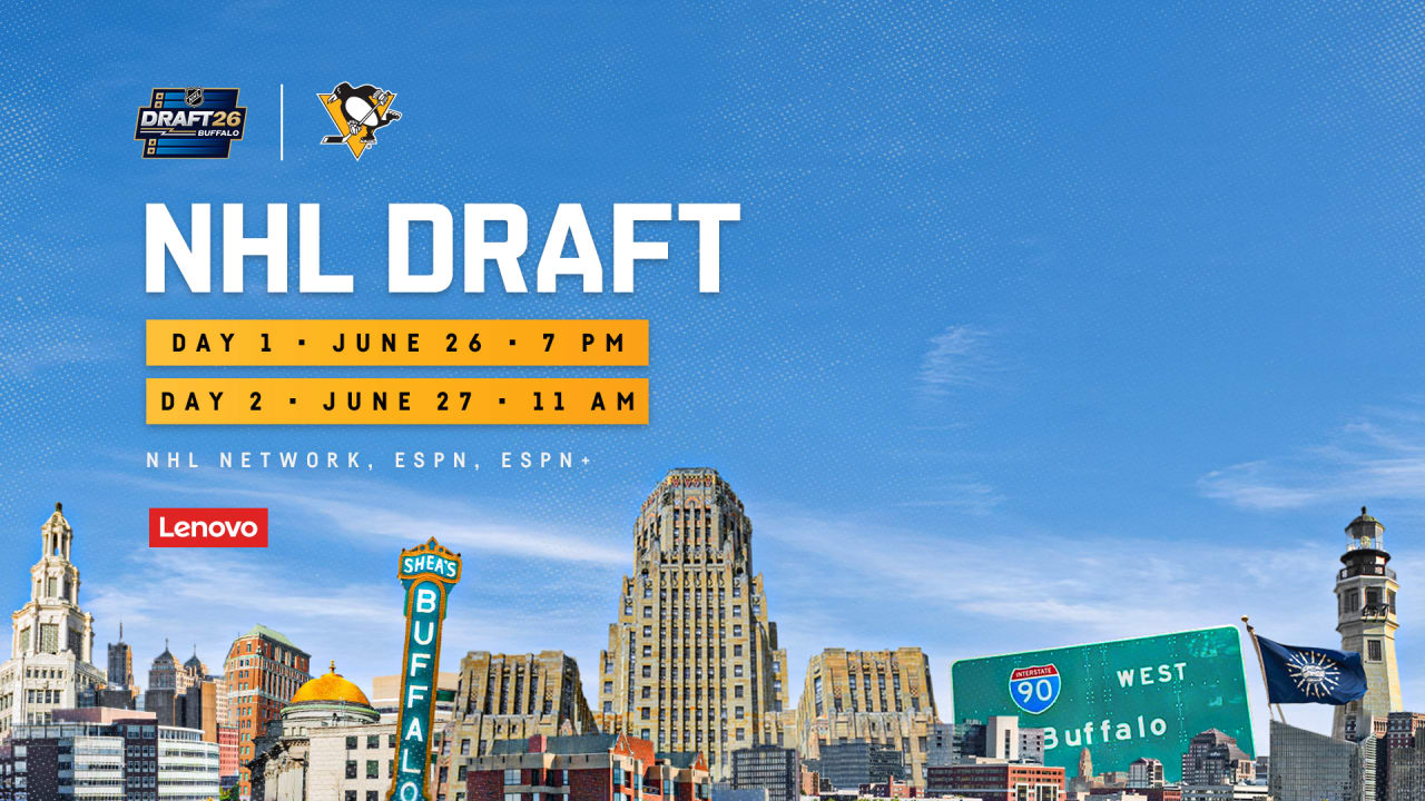 Penguins to Make Five Selections in the 2026 NHL Draft