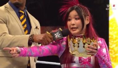 IYO SKY wins Queen of the Ring thanks to Danhausen’s curse