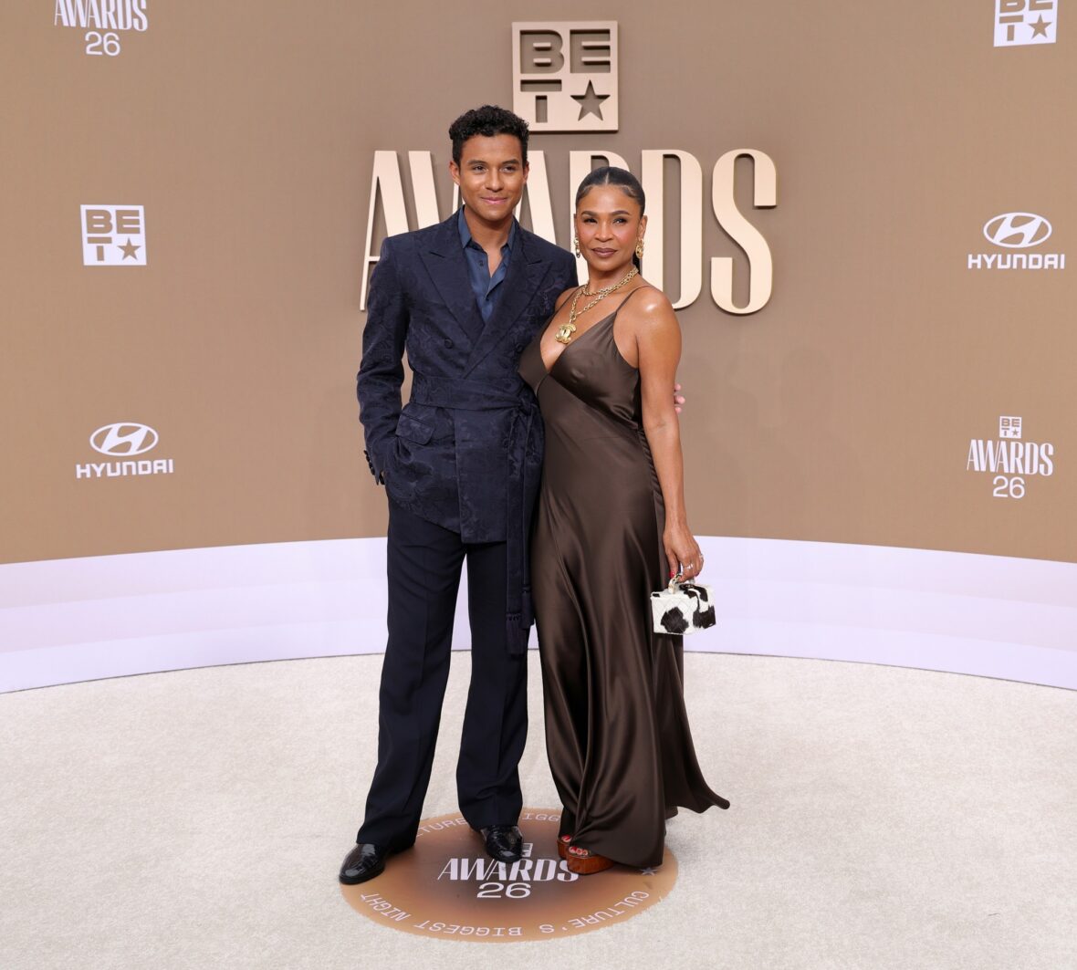 Jaafar Jackson & Nia Long at BET Awards