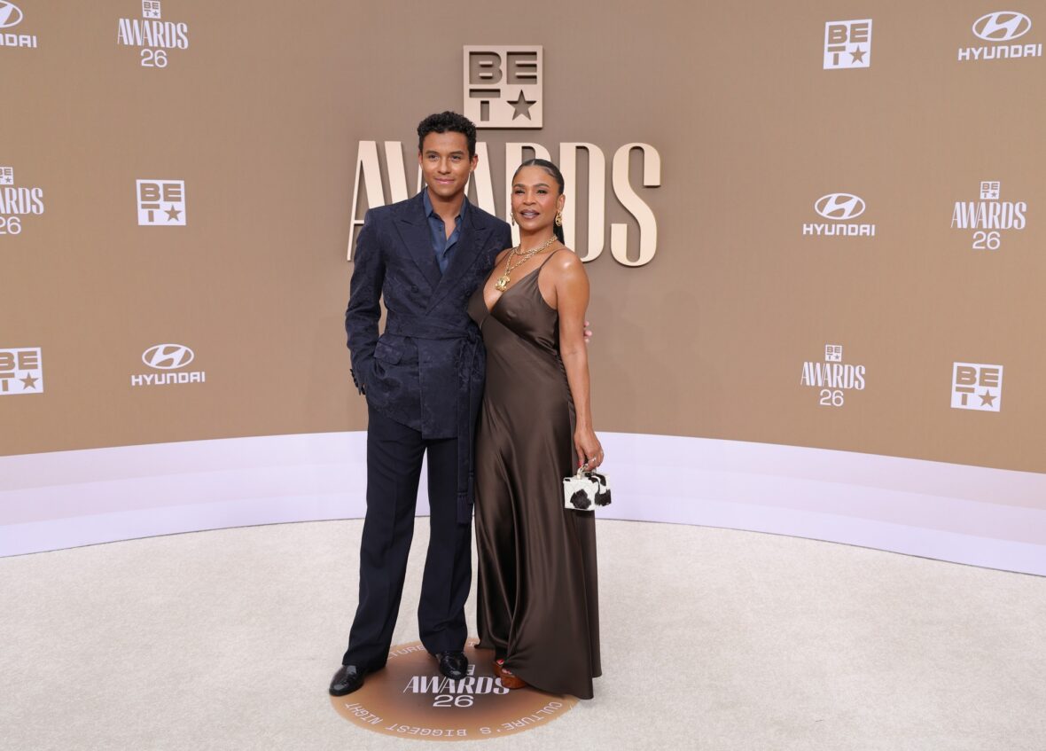 Jaafar Jackson & Nia Long at BET Awards