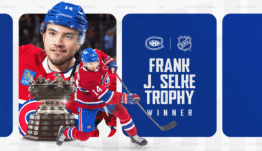 Nick Suzuki named the Frank J. Selke Trophy winner