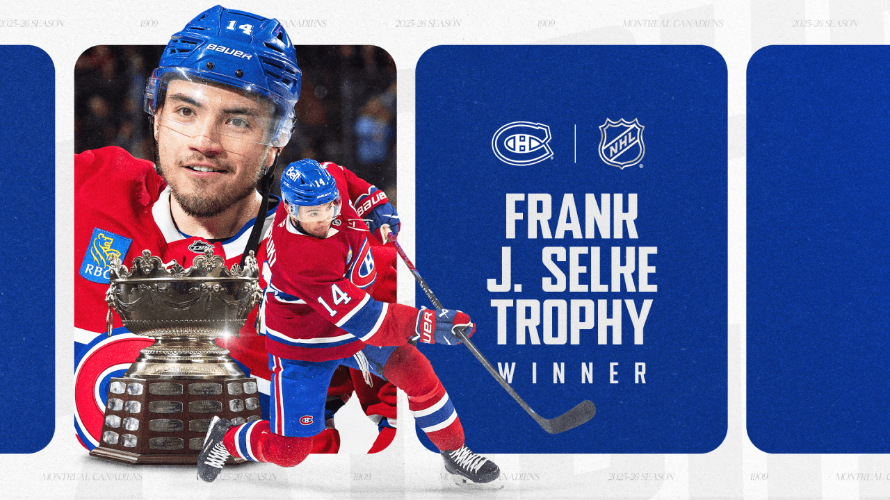 Nick Suzuki named the Frank J. Selke Trophy winner