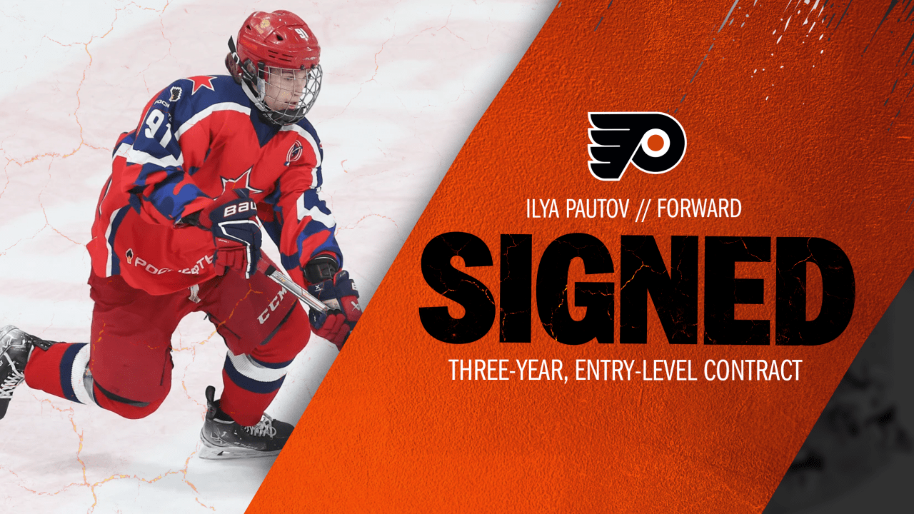 Flyers Sign Ilya Pautov to Entry-Level Contract