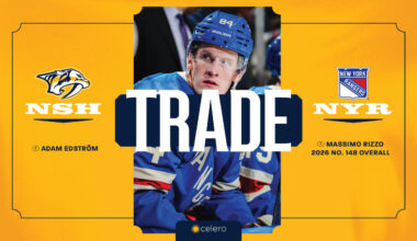 Predators Acquire Adam Edstrom From NY Rangers