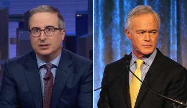 John Oliver Jokes CBS News Fired Scott Pelley For 'Being Too Cool'