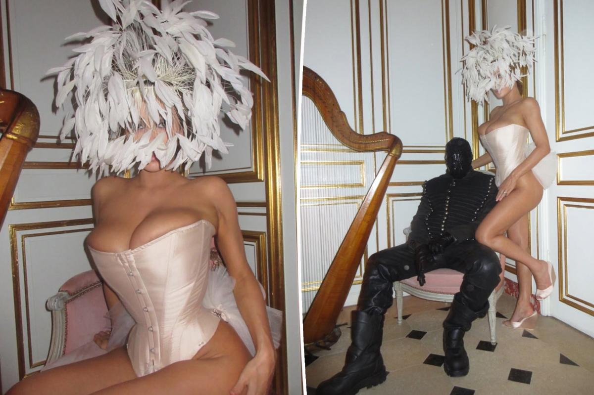Kanye West drops staggering six figures on masquerade-themed birthday party with wife Bianca Censori