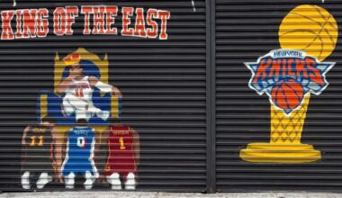 Knicks memories by way of murals: How an East Harlem artist is capturing moments