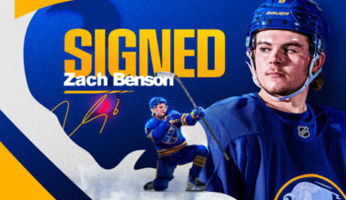 Sabres sign Benson to 7-year contract