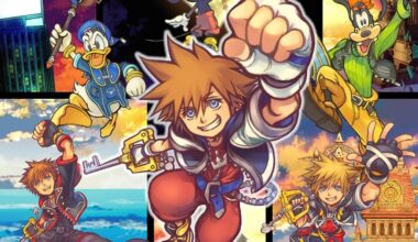 Kingom Hearts Collection art appears for the game's box.