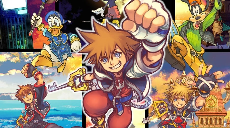 Kingom Hearts Collection art appears for the game's box.