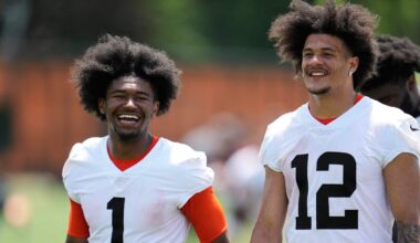 KC Concepcion on Browns WR room: 'It can be dangerous. Everybody complements each other' 