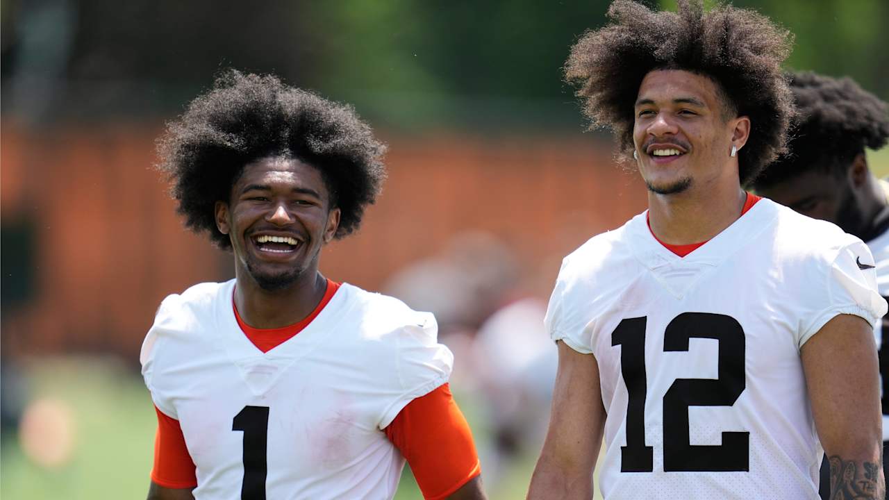 KC Concepcion on Browns WR room: 'It can be dangerous. Everybody complements each other' 