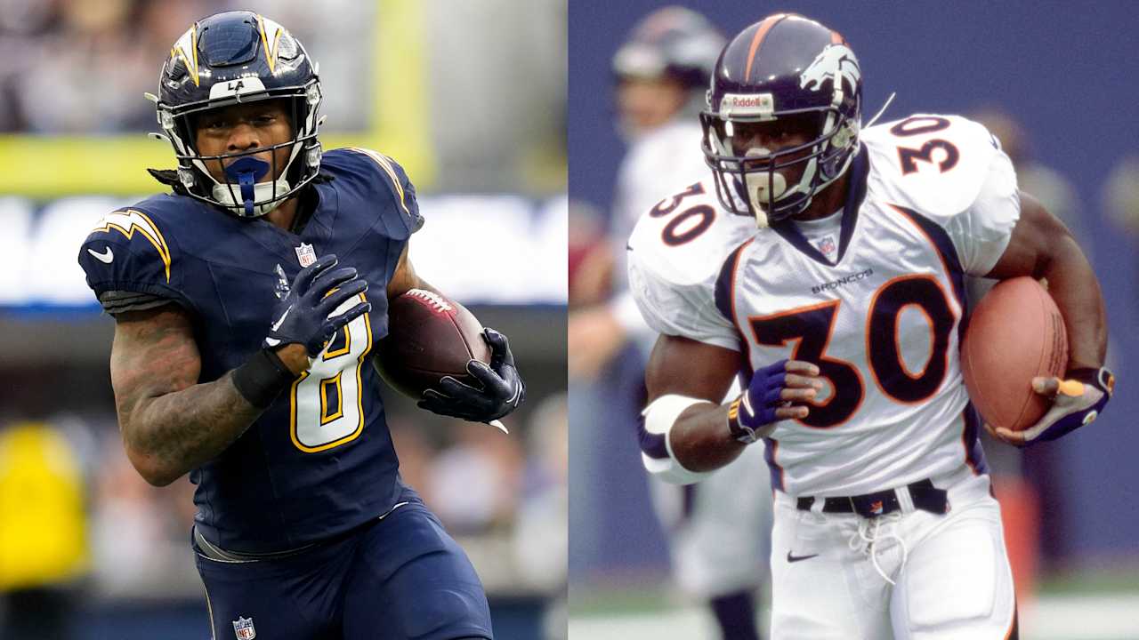 Chargers' Omarion Hampton: OC Mike McDaniel told me I remind him of Hall of Famer Terrell Davis