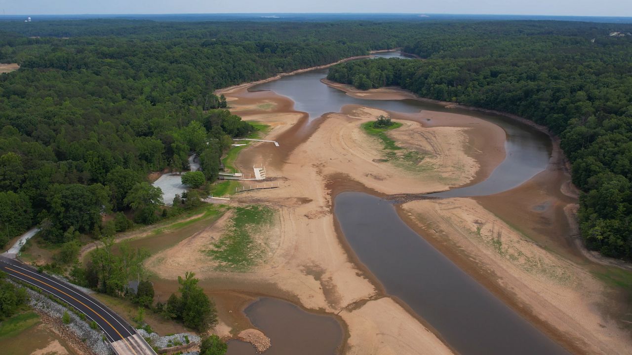 Lake Michie is one of the sources for Durham’s drinking water. (City of Durham)