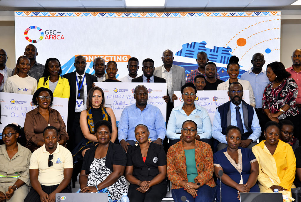 Ugandan startup transforming plastic waste into fabric wins entrepreneurship contest