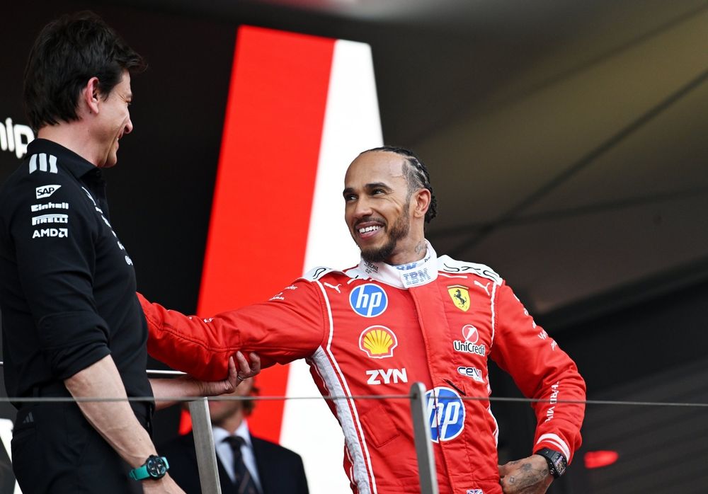 Lewis Hamilton, Ferrari, Toto Wolff, Mercedes