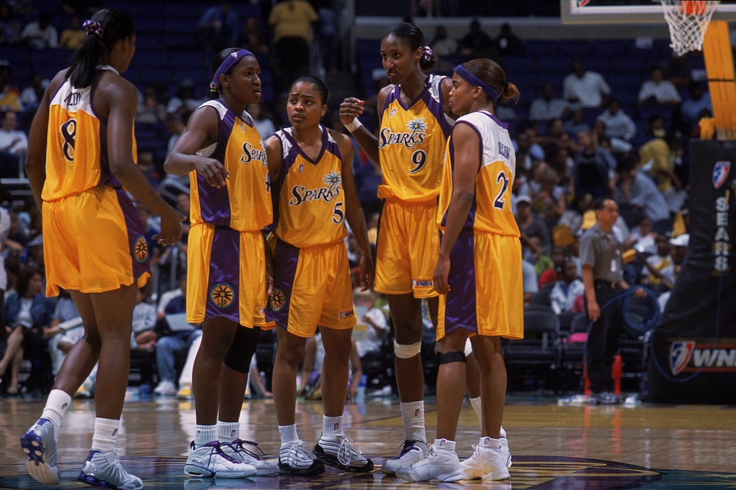 Sparks Beat Liberty in WNBA 30th Anniversary Celebration