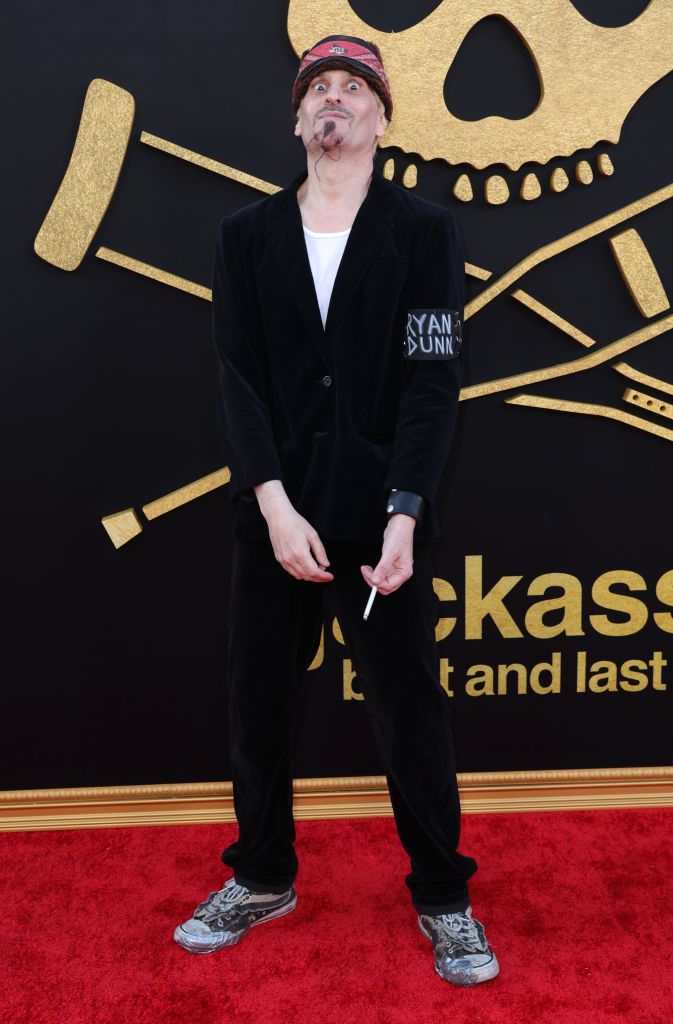 Loomis Fall at the 'Jackass Best and Last' Film Premiere in Los Angeles.
