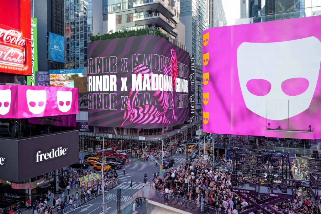 Madonna Surprise Pop-Up Turns Times Square Into Pride Month Party