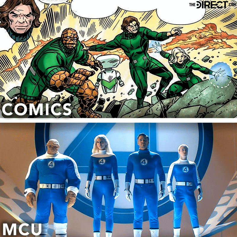 Rodin's Fantastic Four & Reed's Fantastic Four.