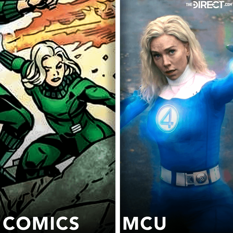 Vanessa Kirby's Sue Storm in Fantastic Four.