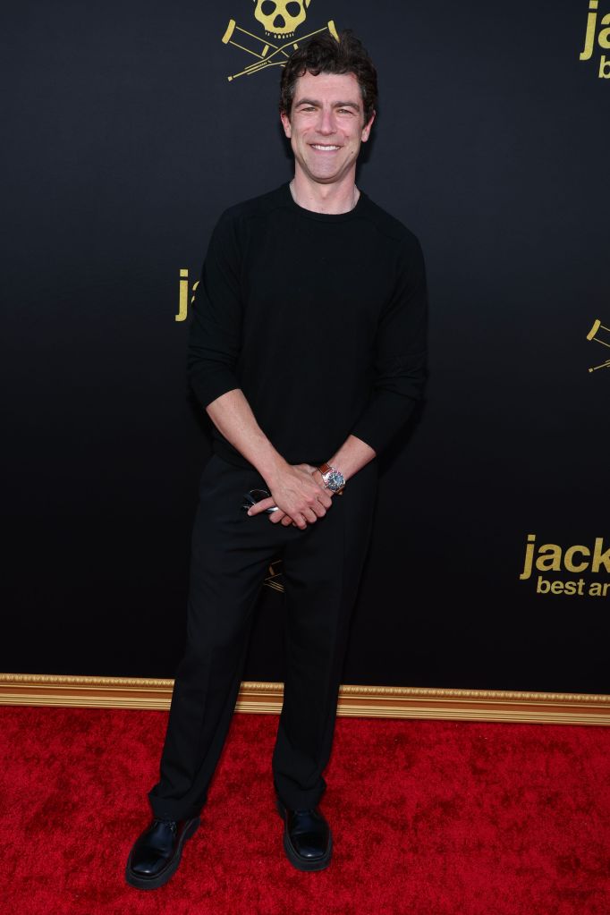 Max Greenfield at the 'Jackass Best and Last' Film Premiere in Los Angeles.