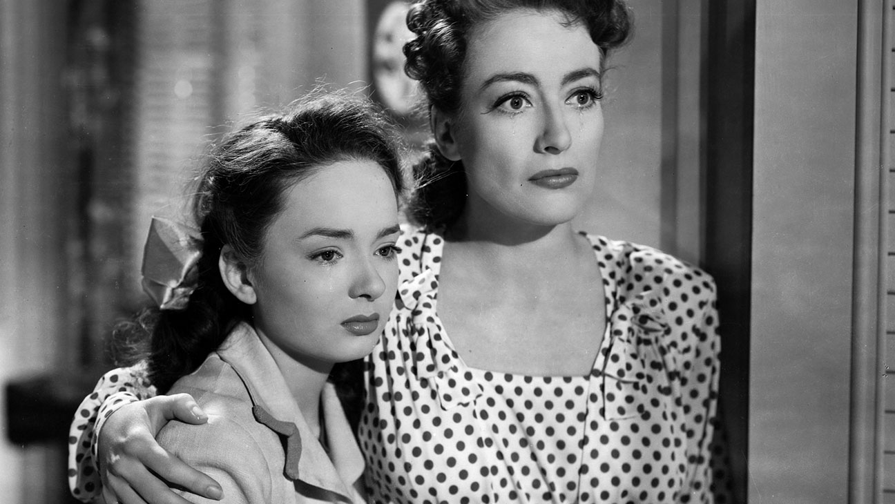 Ann Blyth (left) with Joan Crawford in 1945's 'Mildred Pierce.'