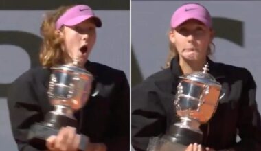 Mirra Andreeva left mortified by French Open trophy blunder