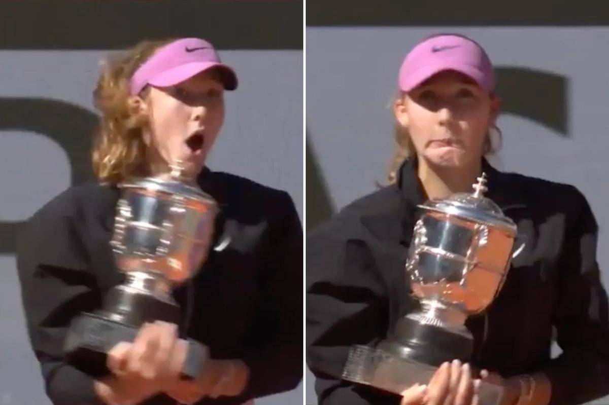 Mirra Andreeva left mortified by French Open trophy blunder